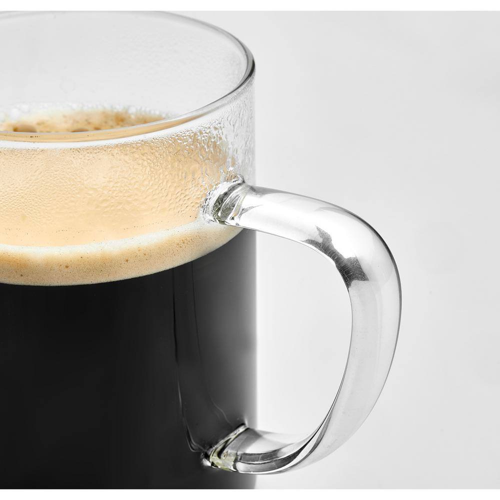JavaFly Glass Mugs Modern Minimalist Espresso Shot Glasses (Set of 8)
