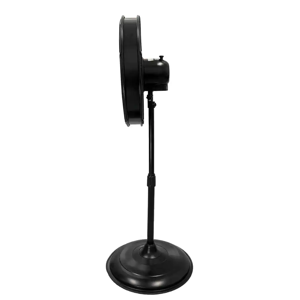 Commercial Electric Adjustable-Height 20 in. Shroud Oscillating Pedestal Fan