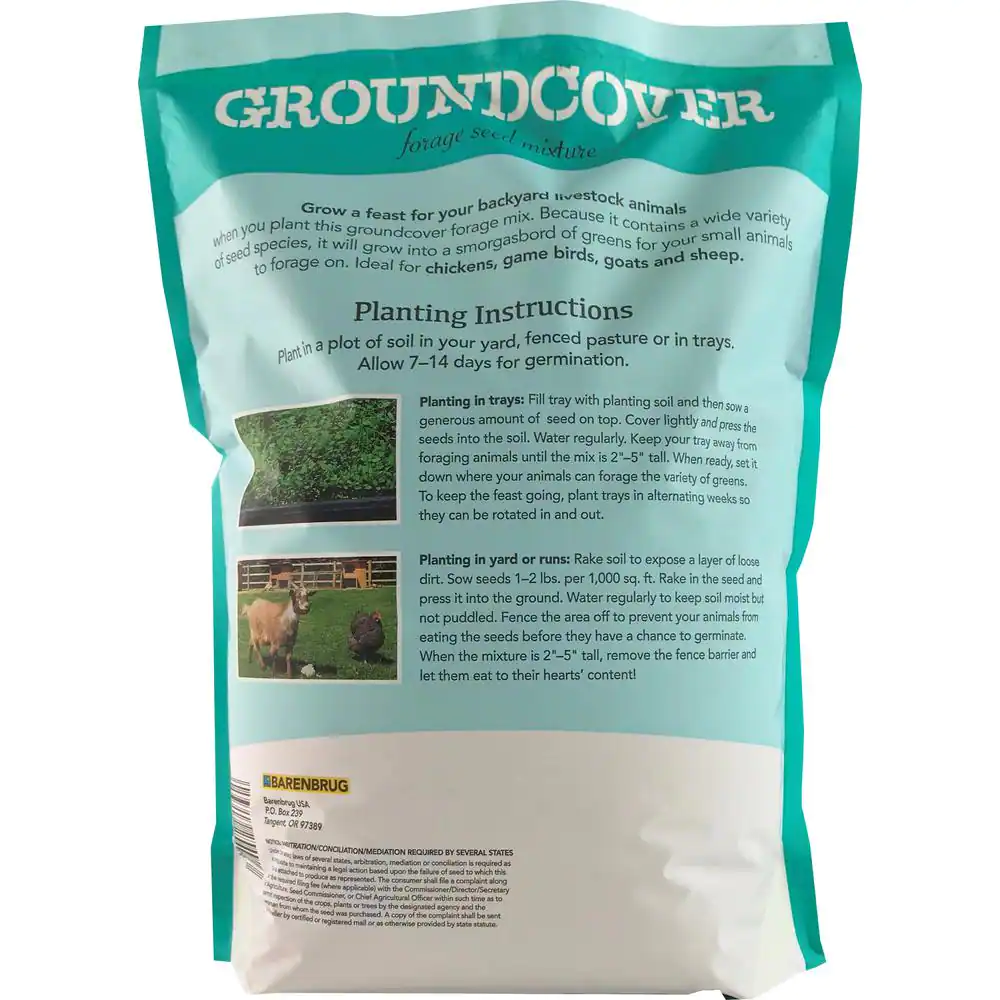 Barenbrug 3 lbs. Free Range Groundcover Forage Seed Mixture