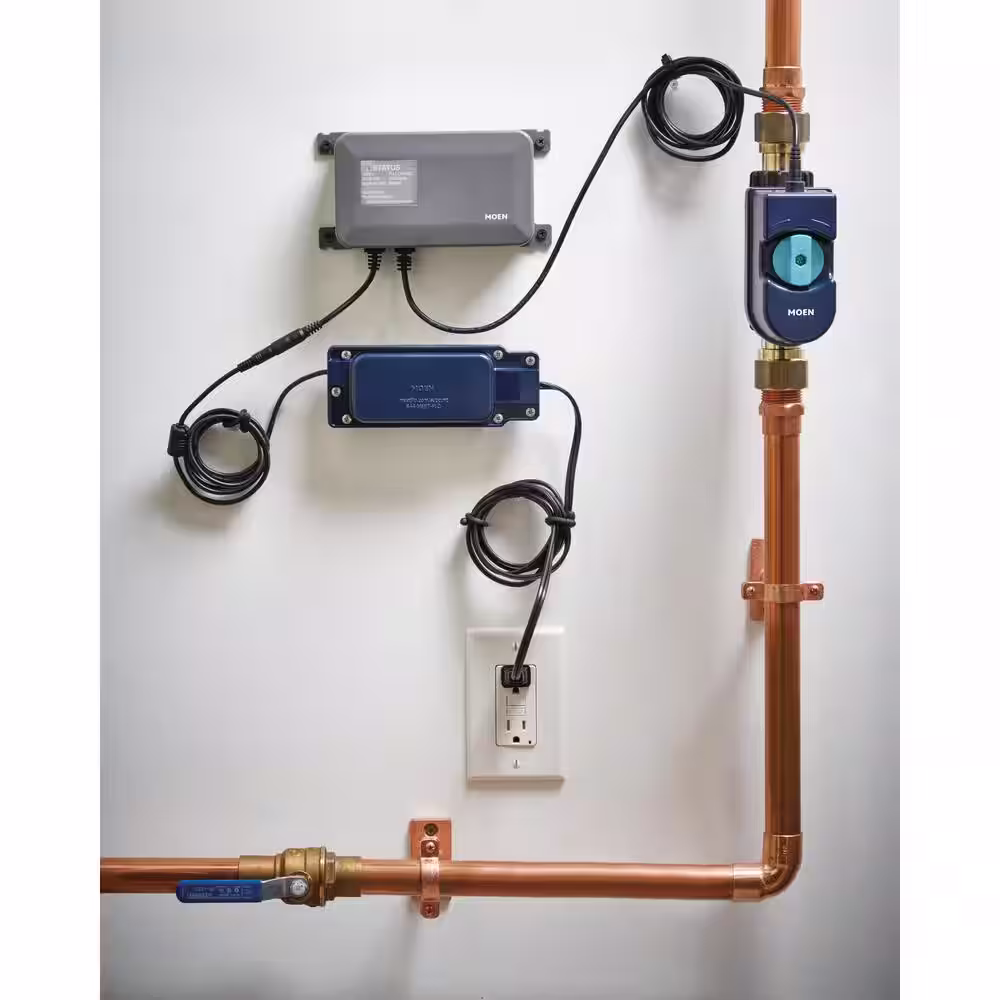 MOEN Flo 0.75 in. Smart Water Monitor and Automatic Water Shut Off Valve