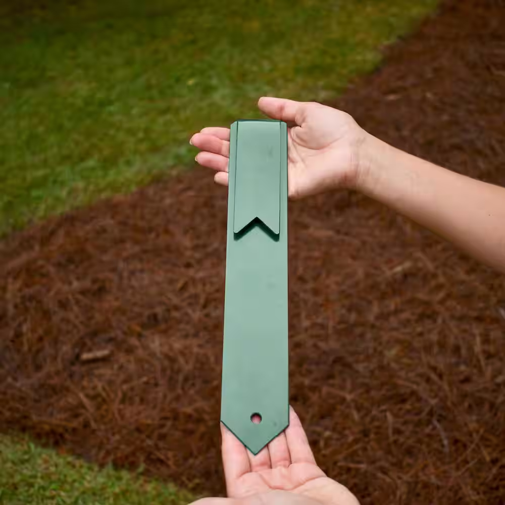 IRONRIDGE 1-FT GREEN STEEL LANSCAPE SPLICING STAKE
