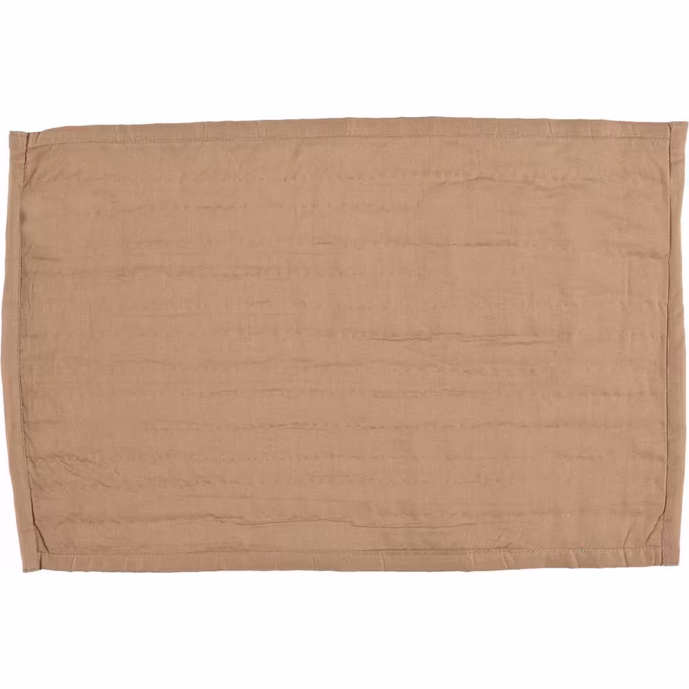 VHC BRANDS Patriotic Patch Quilted 12 in. W x 18 in. L Red Navy Khaki Cotton Placemat Set of 6