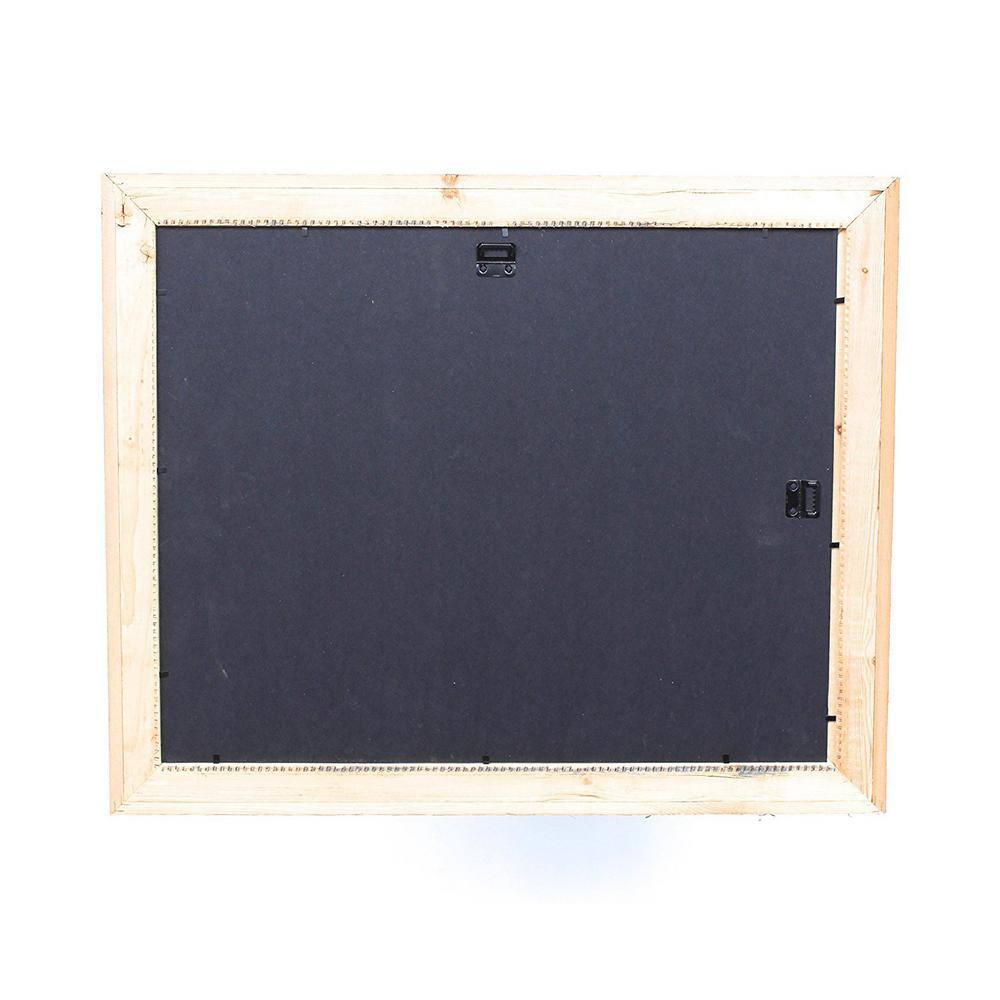 None Rustic Farmhouse Signature Series 11 in. x 14 in. White Wash Reclaimed Picture Frame