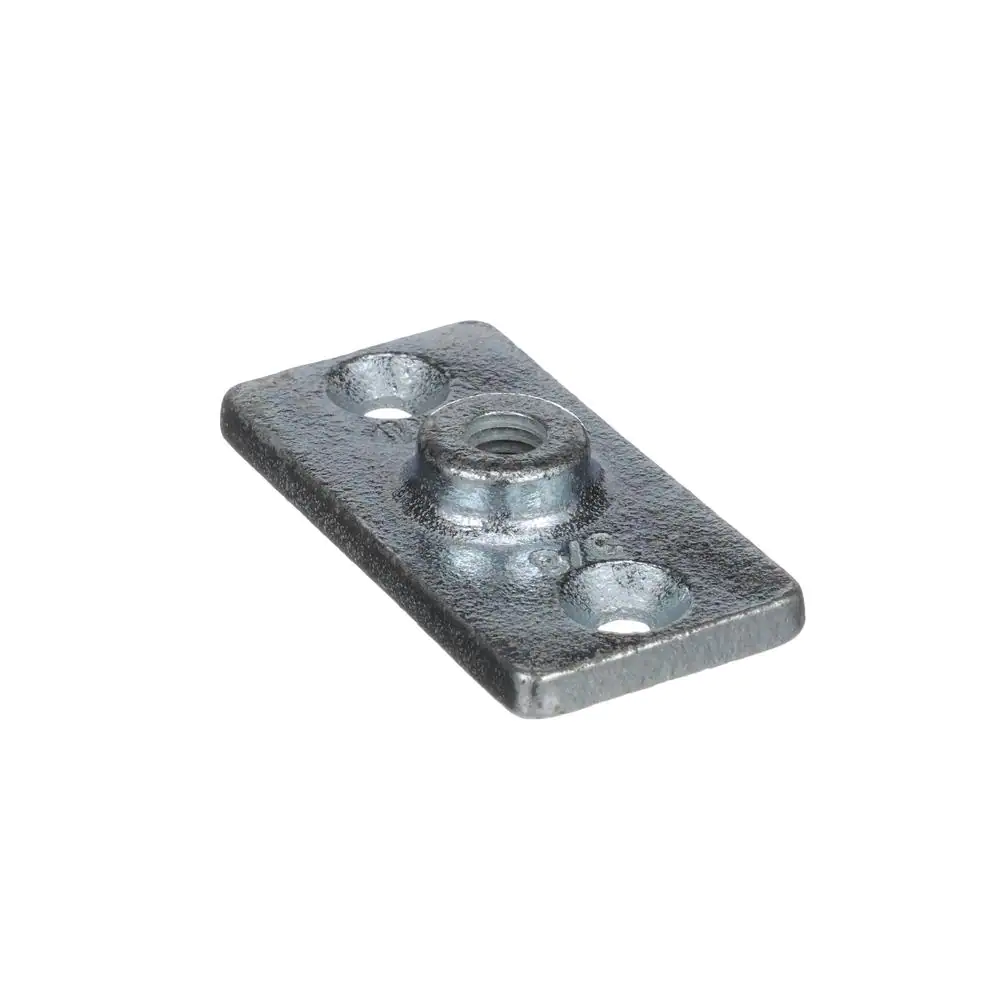 Oatey 3/8 in. Galvanized Pipe Support Ceiling Plate