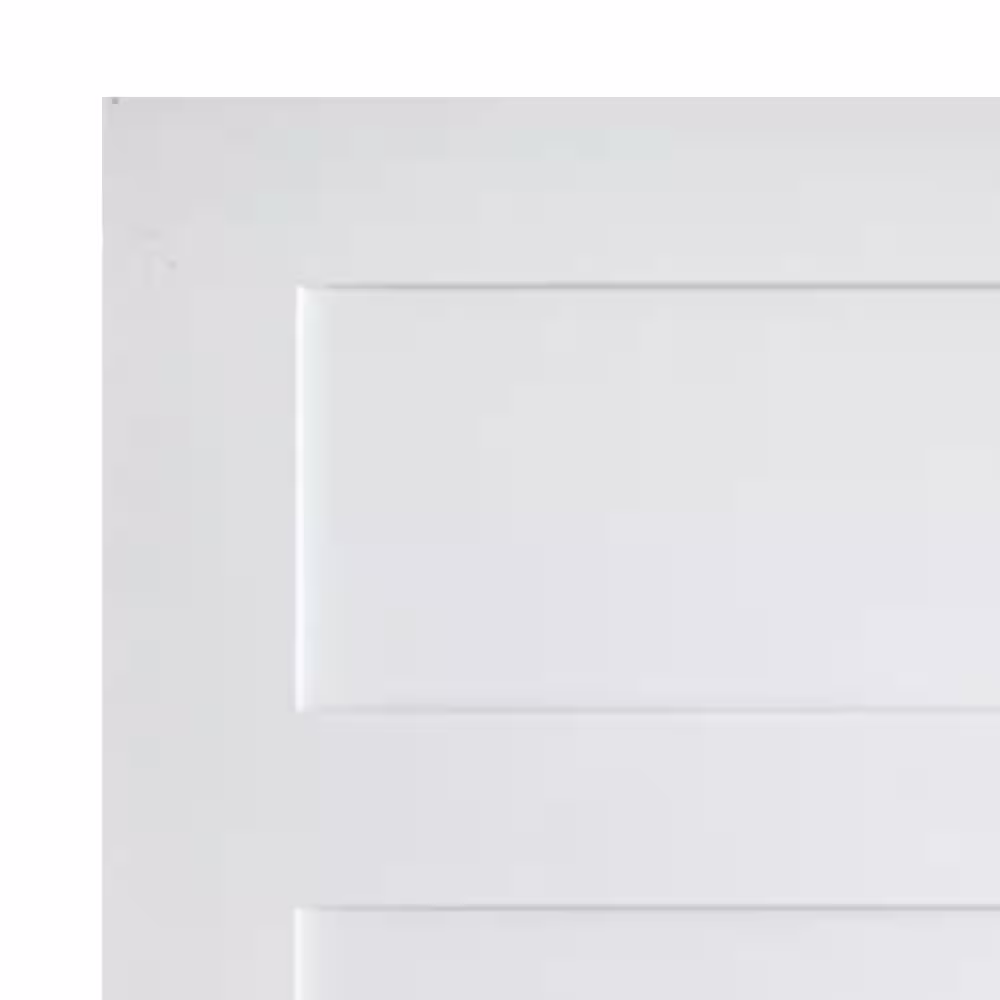 Krosswood Doors 32 in. x 80 in. Primed MDF 5-Panel Door (2-Pack)