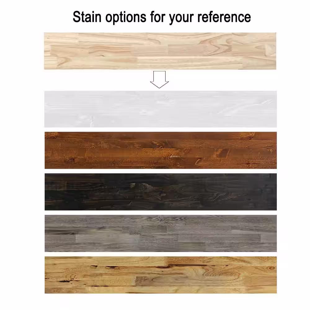 CALHOME 1/4 in. x 6 in. x 8 ft. Unfinished Pine Finger Joint Wood Decorative Common Boards Wall Panel (5-Pieces)