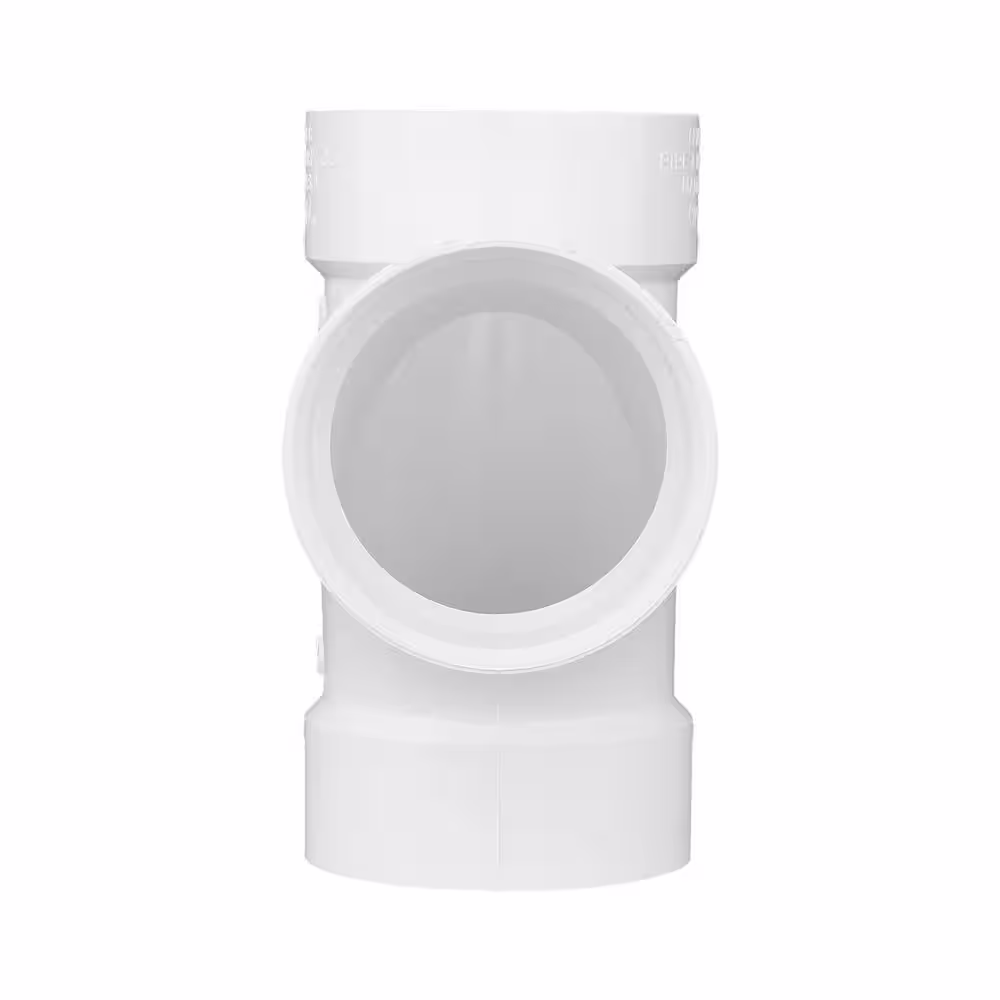 Charlotte Pipe 1-1/2 in. PVC DWV Sanitary Tee
