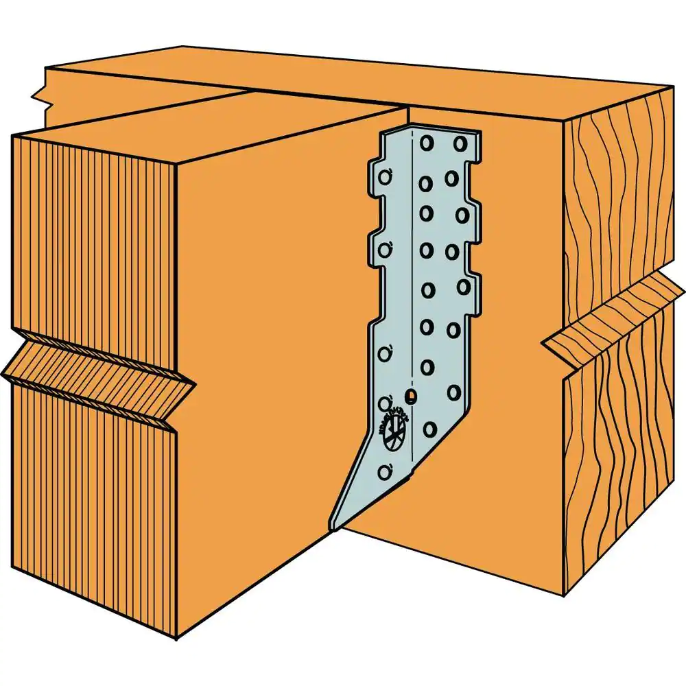 Simpson Strong-Tie HHUS Galvanized Face-Mount Joist Hanger for 5-1/4 in. x 9-1/2 in. Engineered Wood