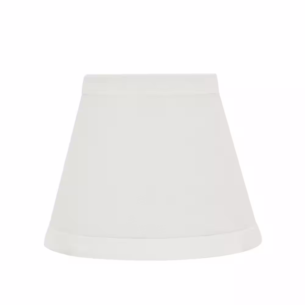 Aspen Creative Corporation 5 in. x 4 in. Off White Hardback Empire Lamp Shade (5-Pack)