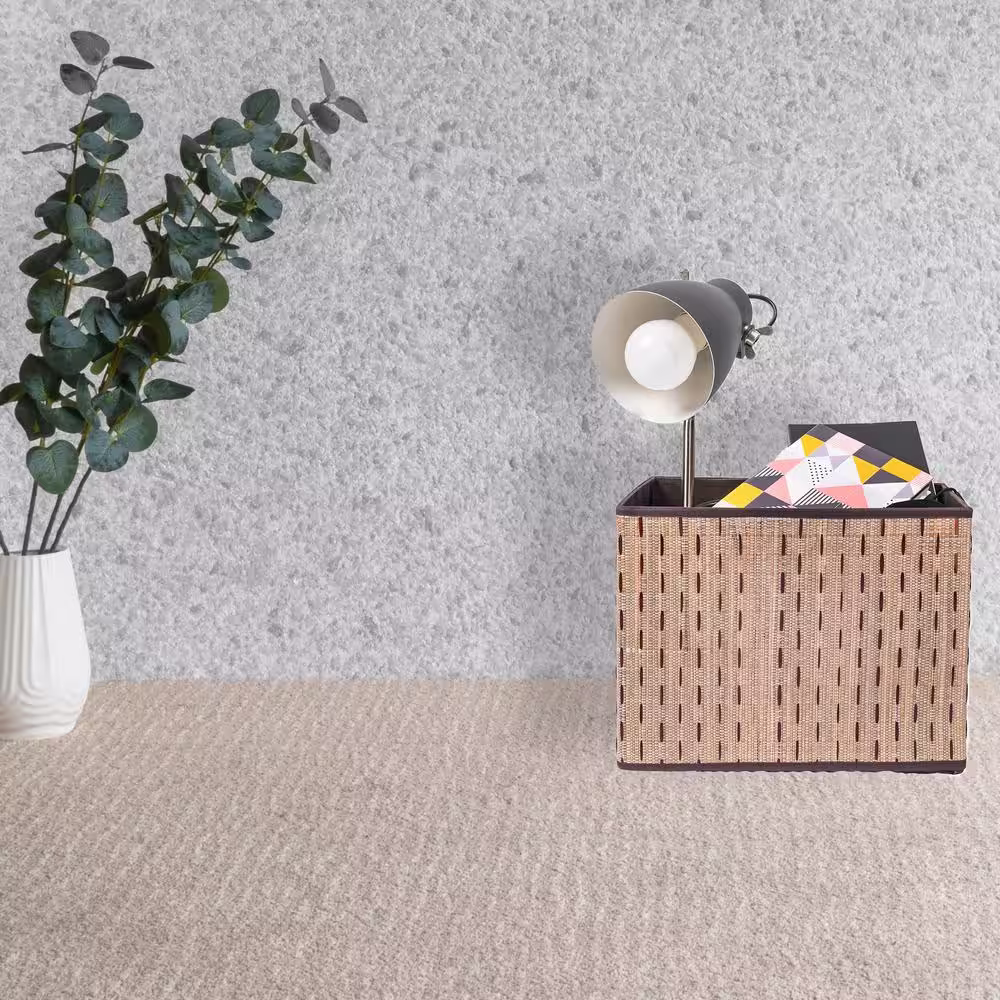 Vintiquewise Gray Foldable Decorative Storage Box for Living Room, Bedroom, Dining, Playroom or Office