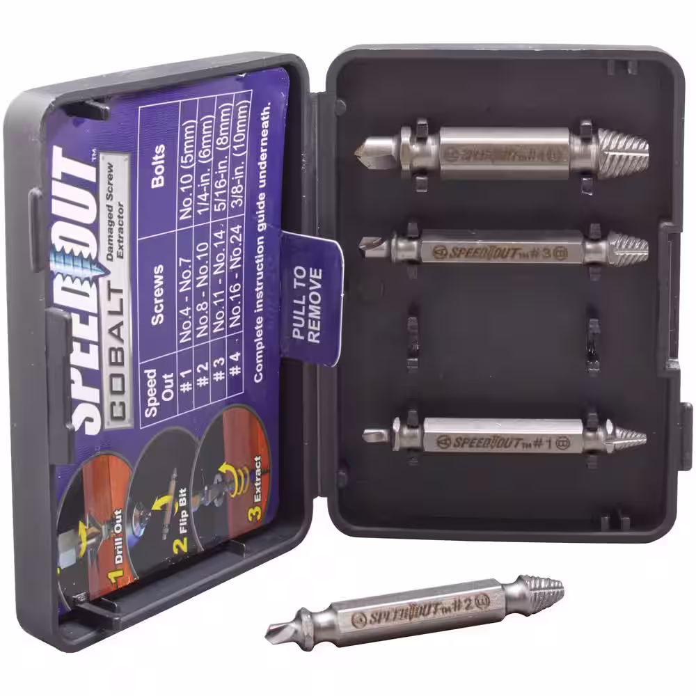 Ontel Speed Out Speed Out Cobalt Extractor (4-Piece)