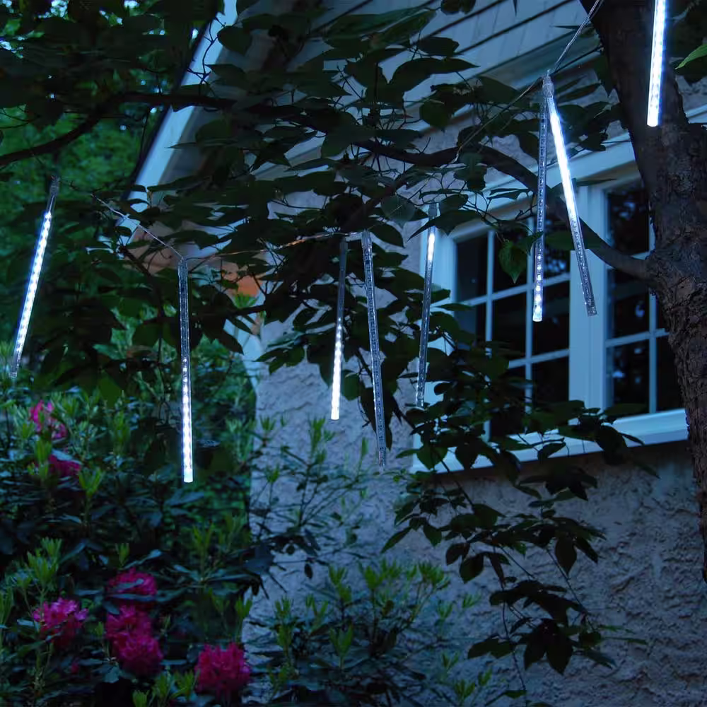 LUMABASE Meteor Rain Lights (8 Tubes)