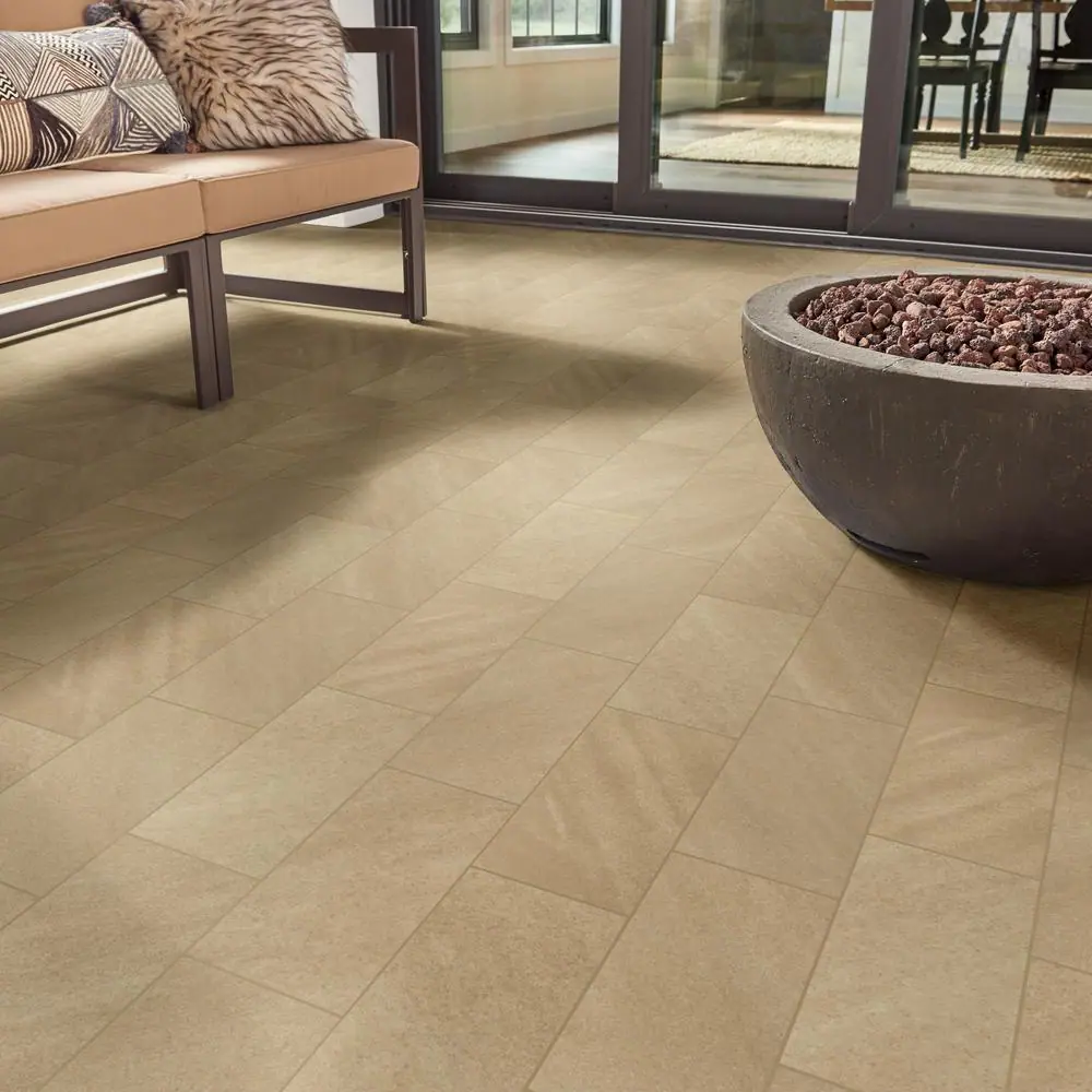 MSI Quartcity Beige 6 in. x 12 in. Rectangle Porcelain Tile Paver (0.5 sq. ft.)