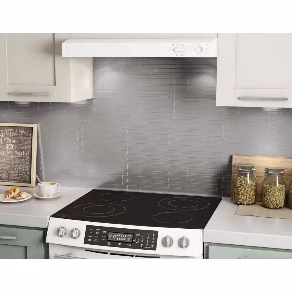Inoxia SpeedTiles Take Home Sample - Murano S2 Stainless 4 in. X 4 in. Metal Peel and Stick Wall Mosaic Tile (0.11 sq.ft/Each)