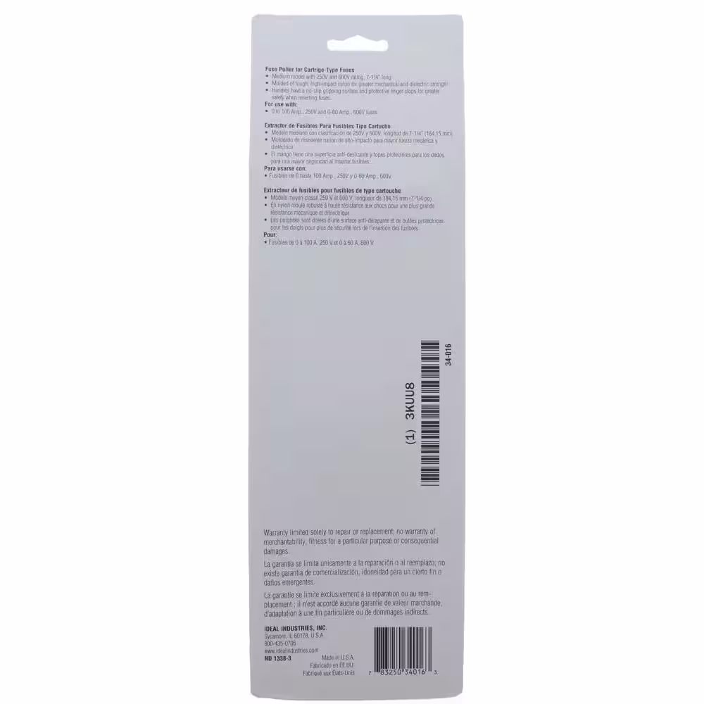 IDEAL 7-1/4 in. Long Fuse Puller Medium