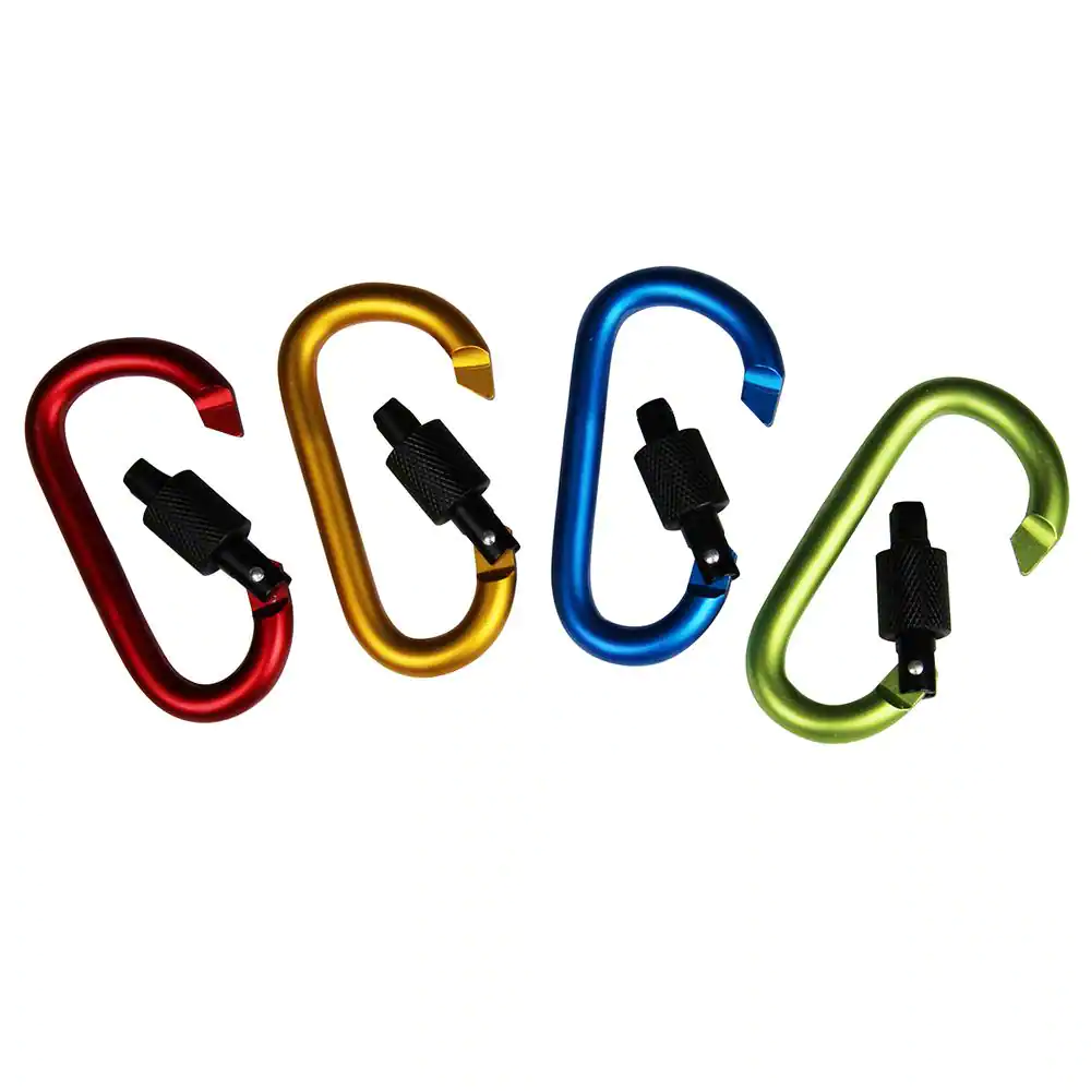 None Assorted Color Locking Carabiner (1 carabiner per order)