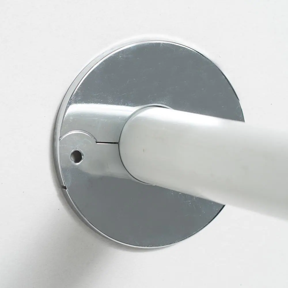 Oatey 3/4 in. Chrome-Plated Steel Copper Tube Size Split Flange Escutcheon Plate