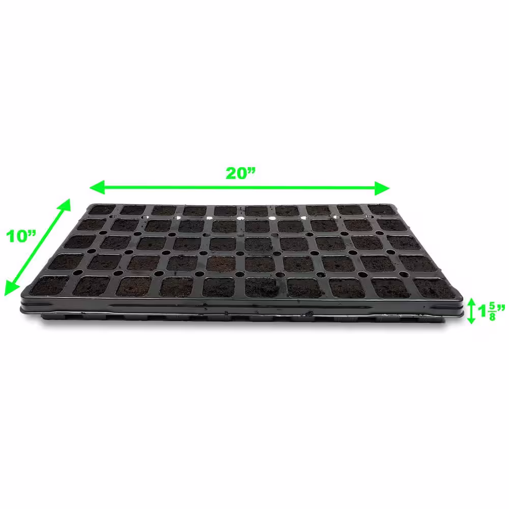 Viagrow Pro Plugs 50 Site Propagation Grow Plugs with Insert 12-Pack (50 Plugs/Pack)