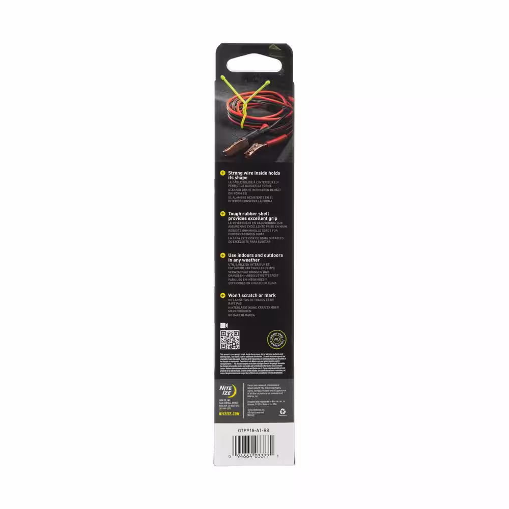 Nite Ize 18 in. Gear Tie ProPack Assorted (6-Pack)