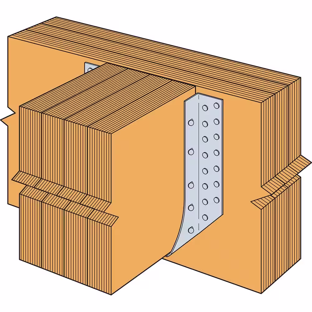 Simpson Strong-Tie HHUS Galvanized Face-Mount Joist Hanger for 7 in. x 9-1/2 in. Engineered Wood