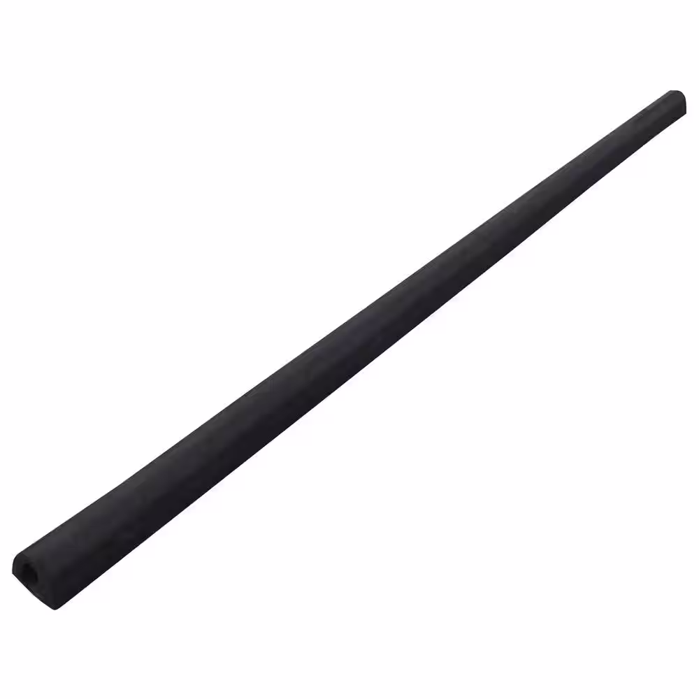 Vestil 120 in. x 4.25 in. x 4 in. Extruded Rubber Fender Bumper