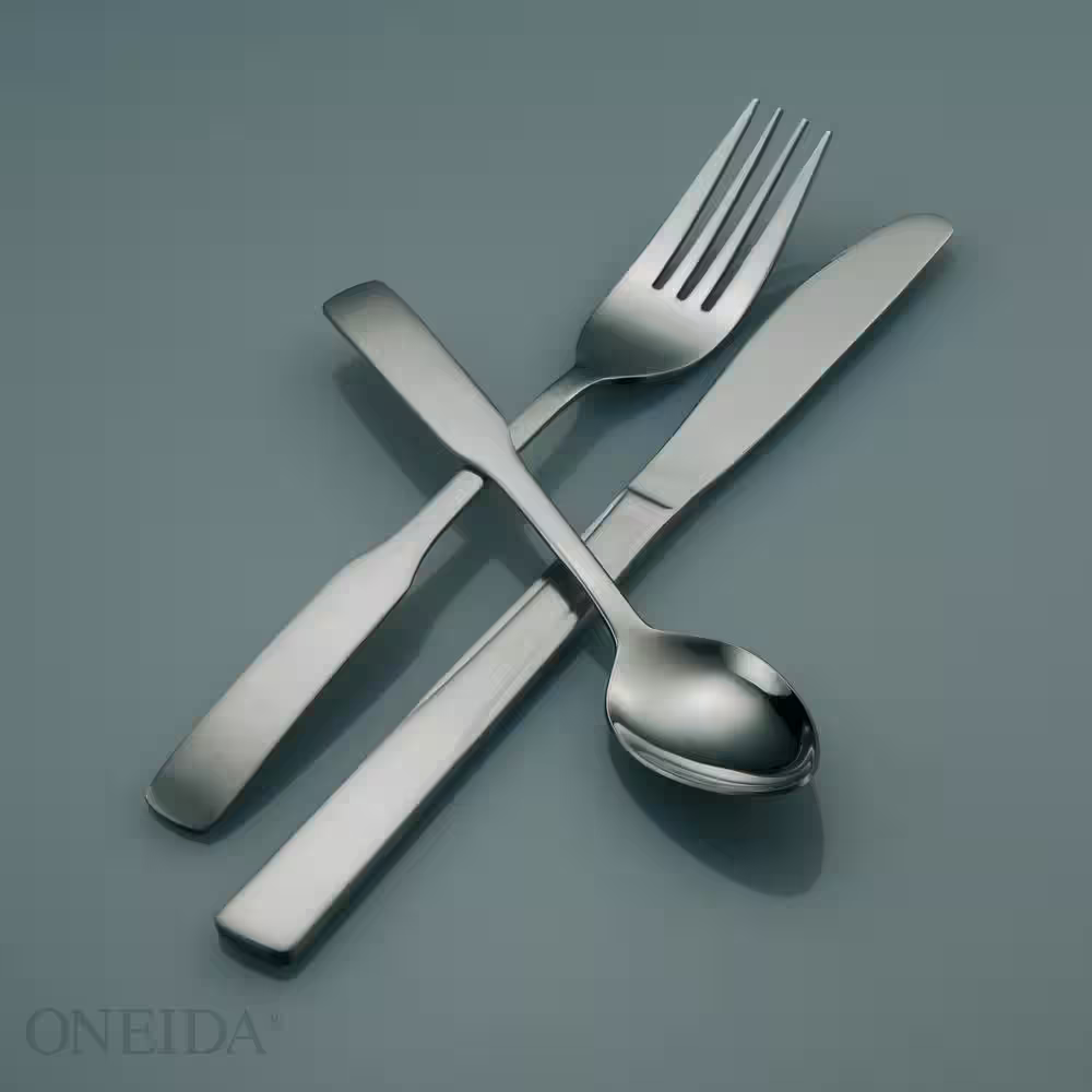Oneida Lexington 18/0 Stainless Steel Oval Bowl Soup/Dessert Spoons (Set of 36)