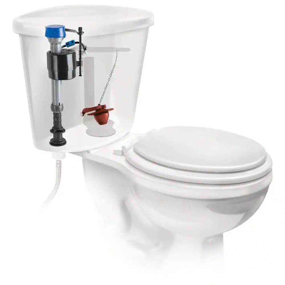 Fluidmaster PerforMAX Universal High Performance Toilet Fill Valve and 2 in. Flapper Repair Kit