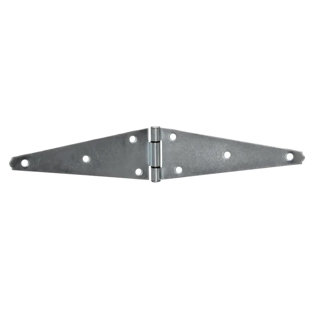 Everbilt 10 in. x 10 in. Zinc-Plated Heavy Duty Strap Hinge