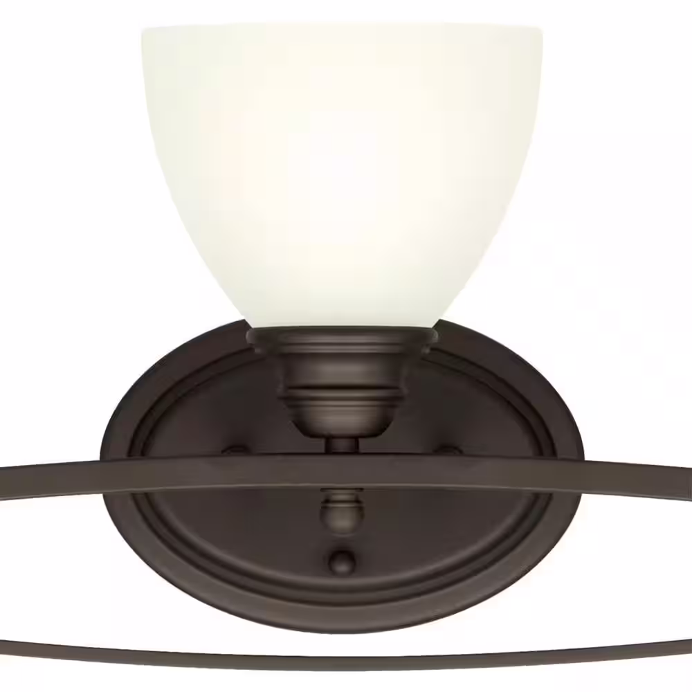 Westinghouse Elvaston 5-Light Oil-Rubbed Bronze Wall Mount Bath Light