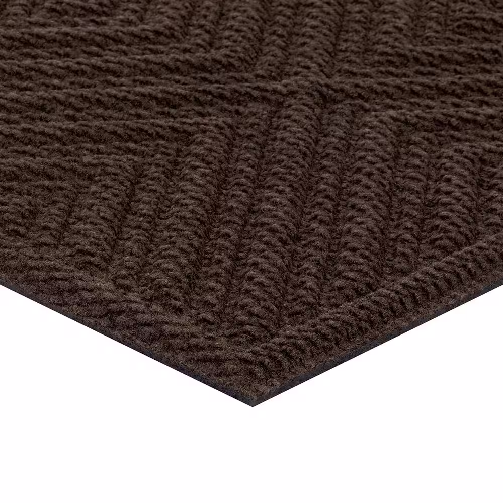 TrafficMaster Diamond Gem 24 in. x 36 in. Walnut Door Mat
