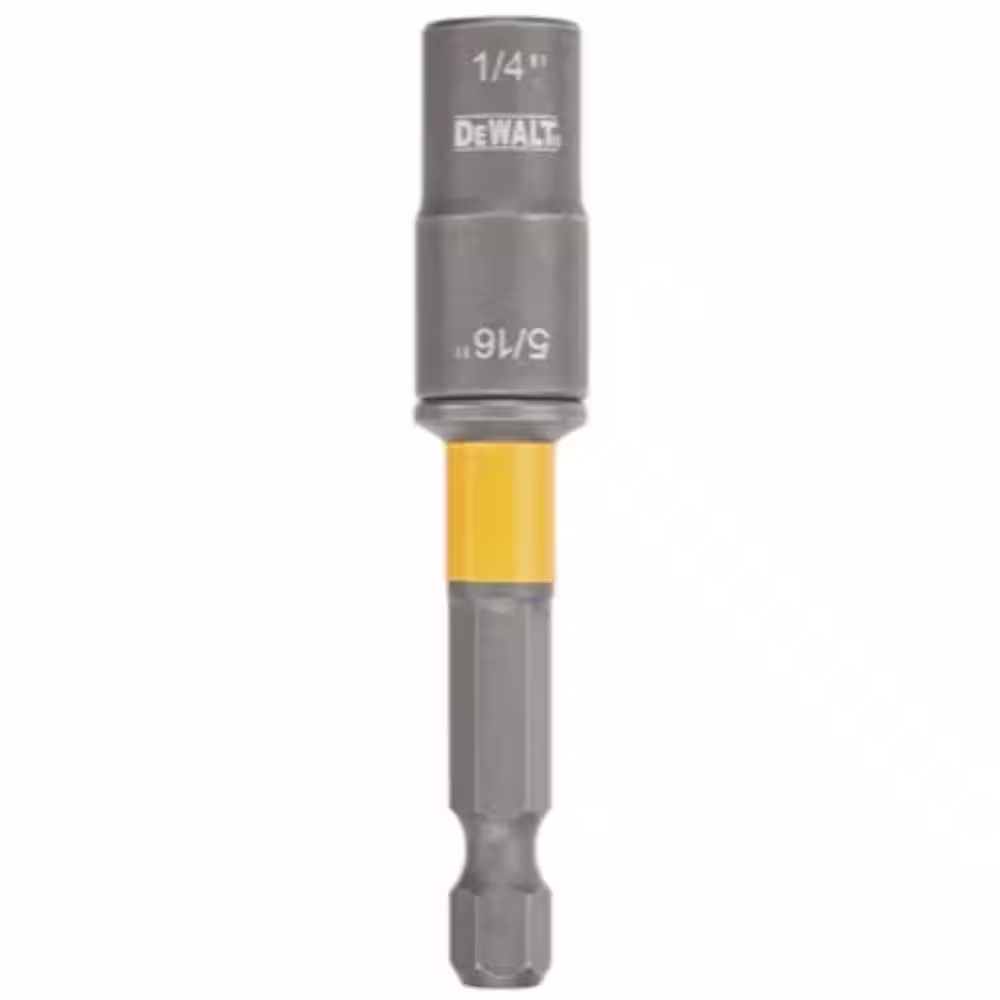 DEWALT MAX IMPACT 1/4 in. and 5/16 in. Double-Ended Detachable Carbon Steel Nut Driver Set (2-Piece)