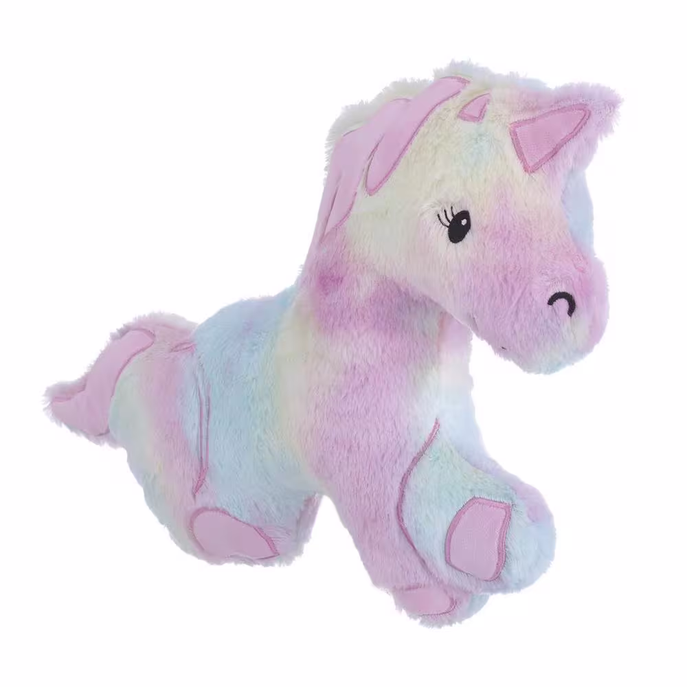 EVERYTHING KIDS Bubble Gum Scented Rainbow Unicorn Super Soft Plush Pillow
