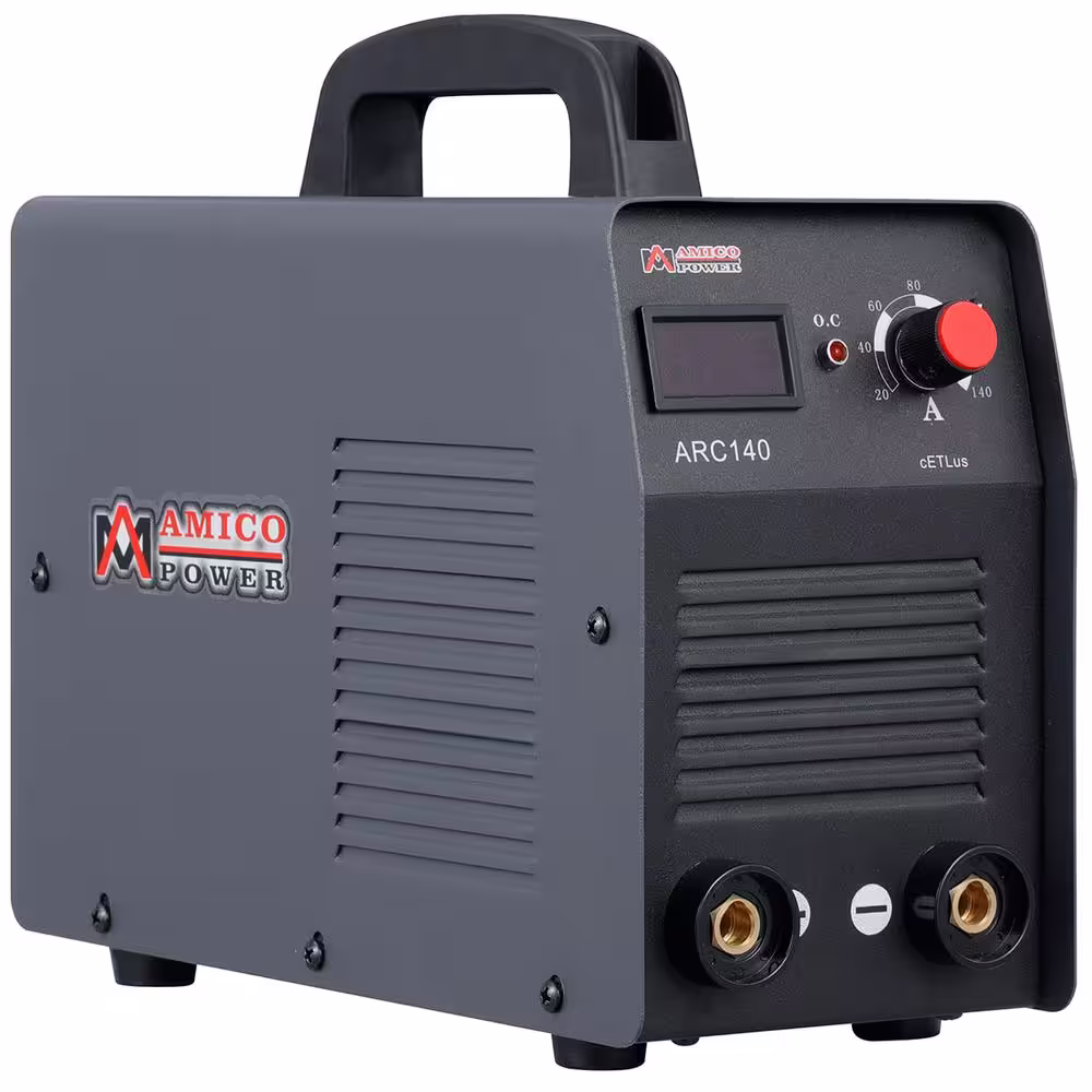 AM AMICO ELECTRIC Amico 140 Amp Stick arc Welder IGBT Inverter DC Welding Machine 115-Volt New