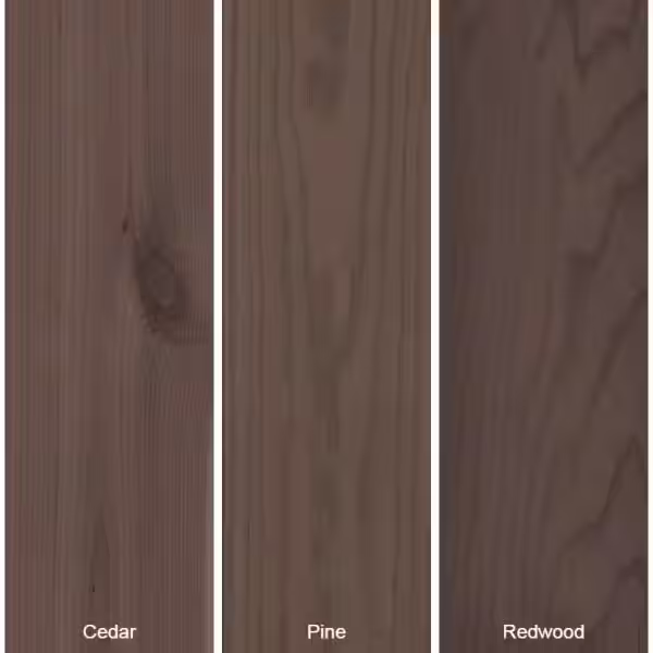 BEHR PREMIUM 5 gal. #ST-111 Wood Chip Semi-Transparent Waterproofing Exterior Wood Stain and Sealer