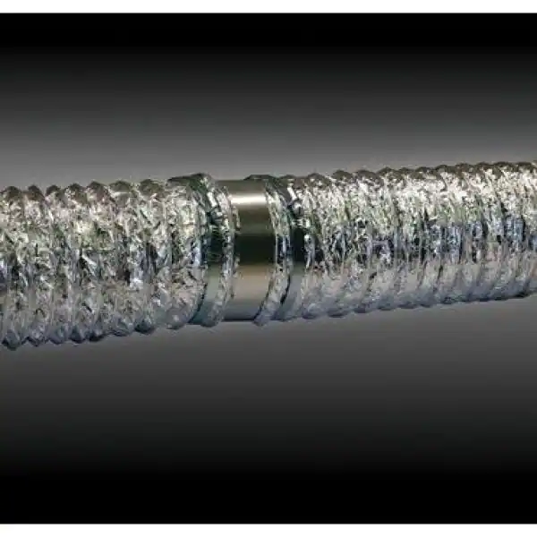 Everbilt 4 in x 4 in Solid Aluminum Duct Connector