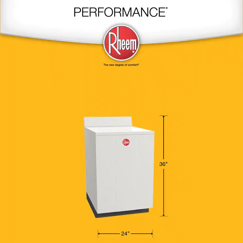Rheem Performance 40 Gal. Tabletop 6 Year 4500-Watt Element Electric Tank Water Heater