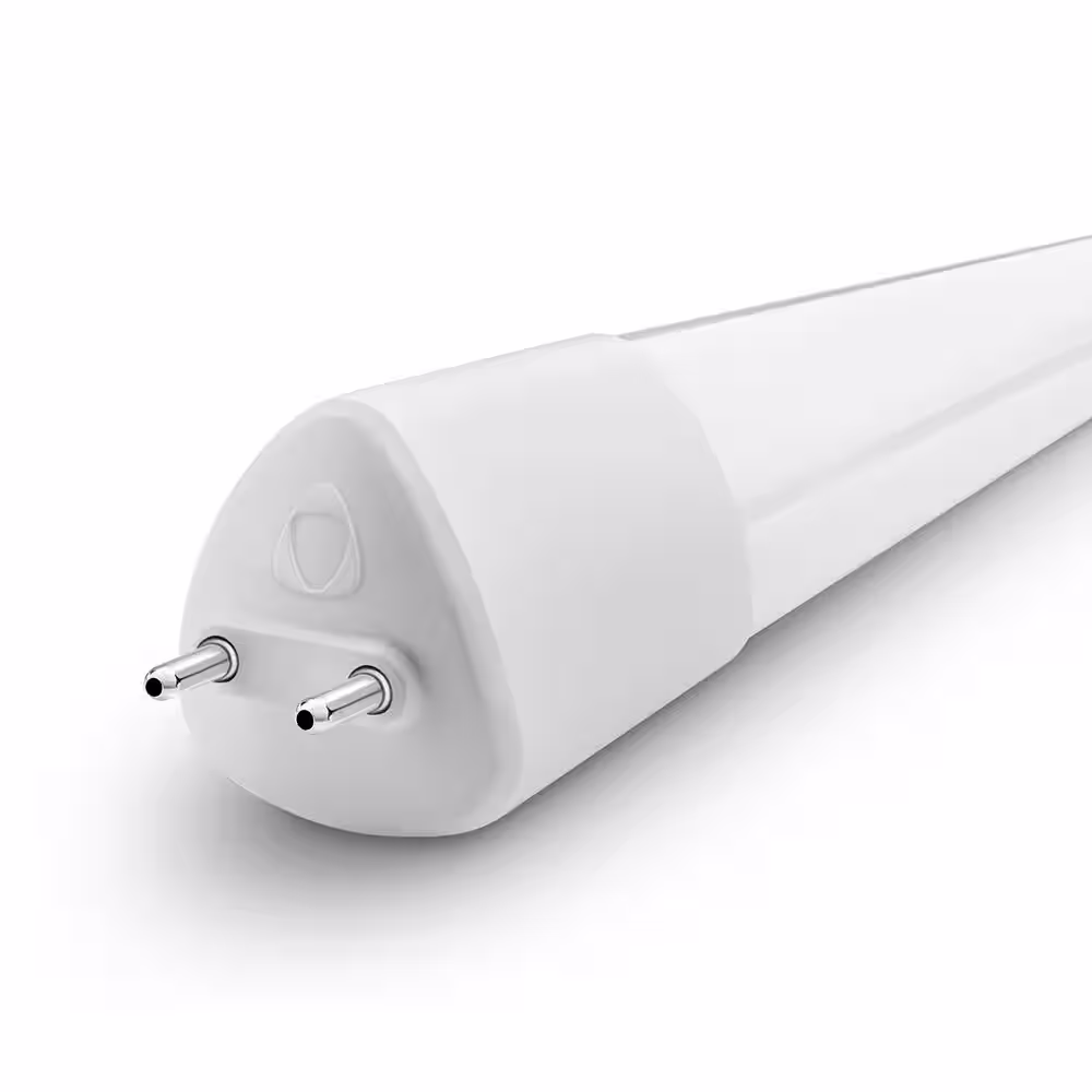 toggled 16-Watt 32-Watt Equivalent 4 ft. Linear Tube LED Light Bulb 5000k Daylight 277-Volt T8/T12 (2-Pack)
