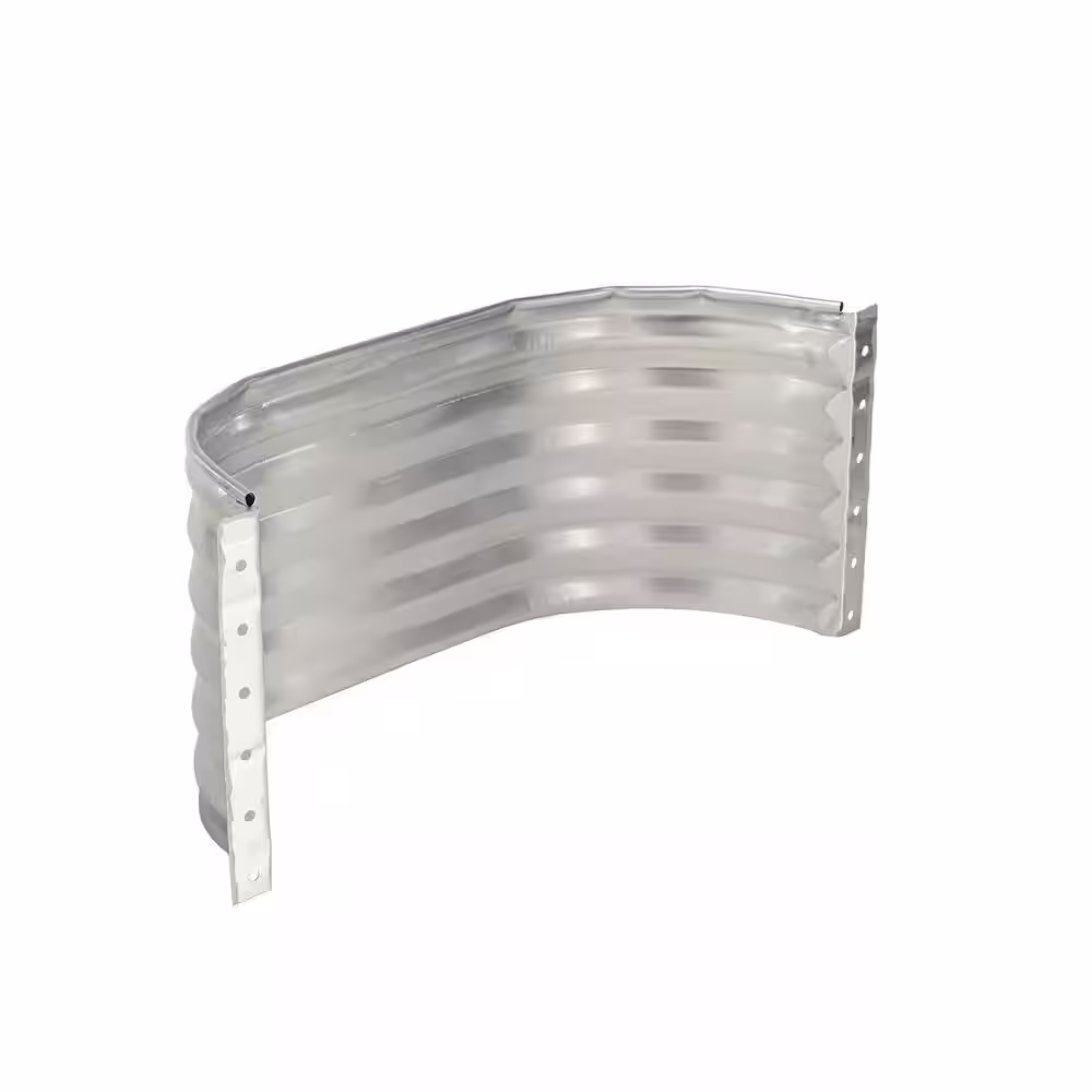 SHAPE PRODUCTS 37 in. x 12 in. x 18 in. Steel Straight Area Window Well