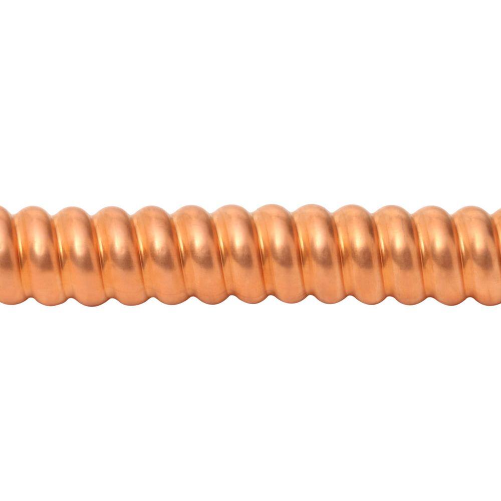 BrassCraft 3/4 in. FIP x 3/4 in. Nominal Male Sweat x 24 in. Copper Water Heater Connector (7/8 in. O.D.)