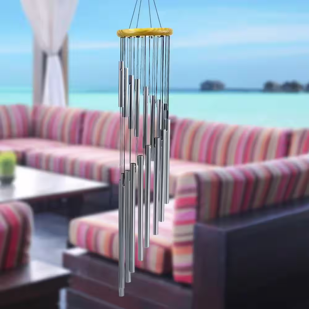 Sorbus Wind Chimes Tubular Decorative Outdoor Garden Accent with Soothing Musical Bell Sounds