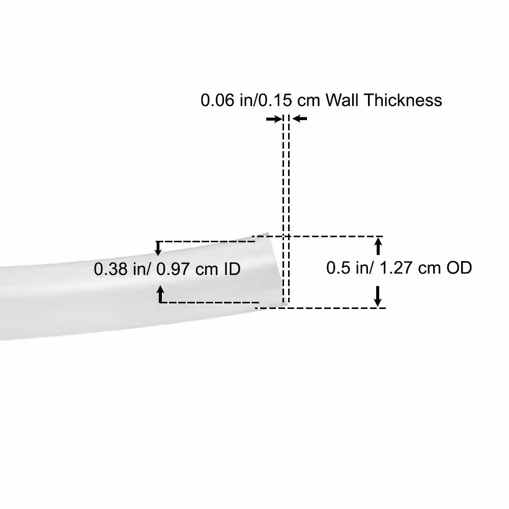 Everbilt 1/2 in. O.D. x 3/8 in. I.D. x 25 ft. Polyethylene Tube