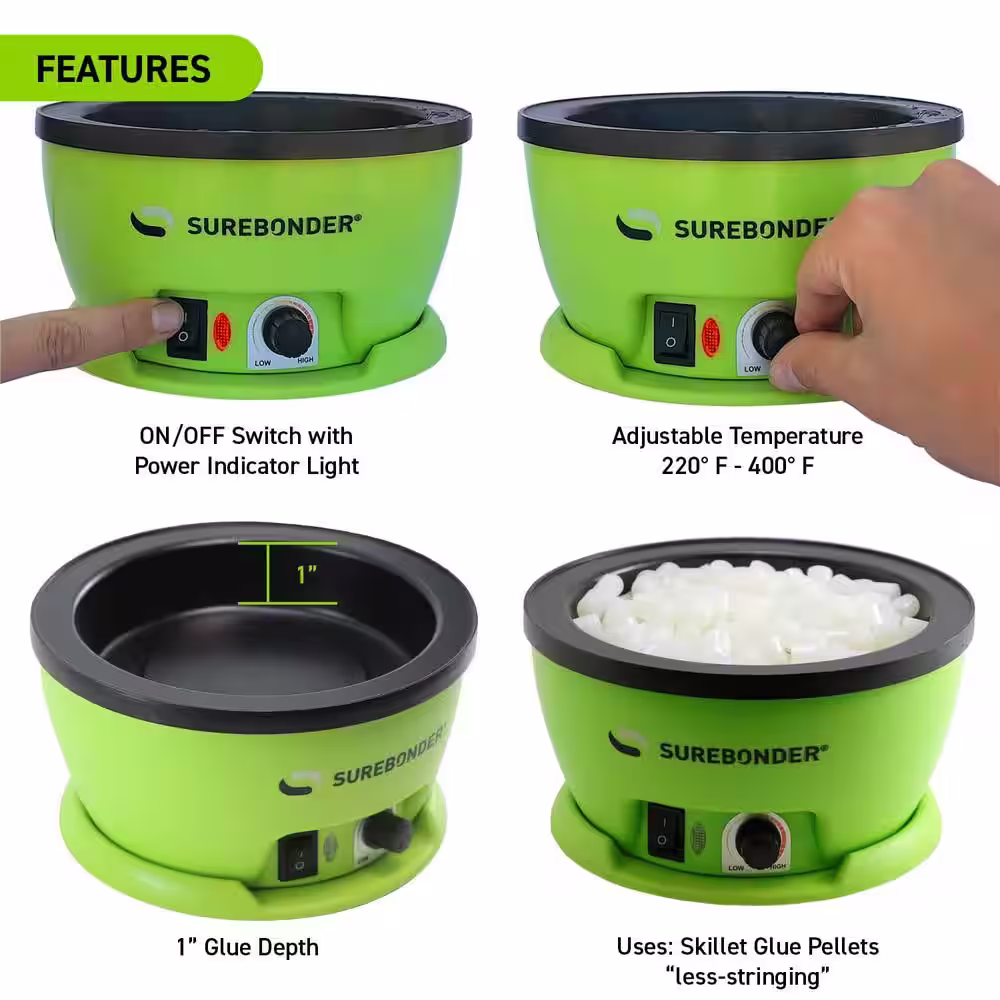 Surebonder 5 1/4 in. Round Skillet