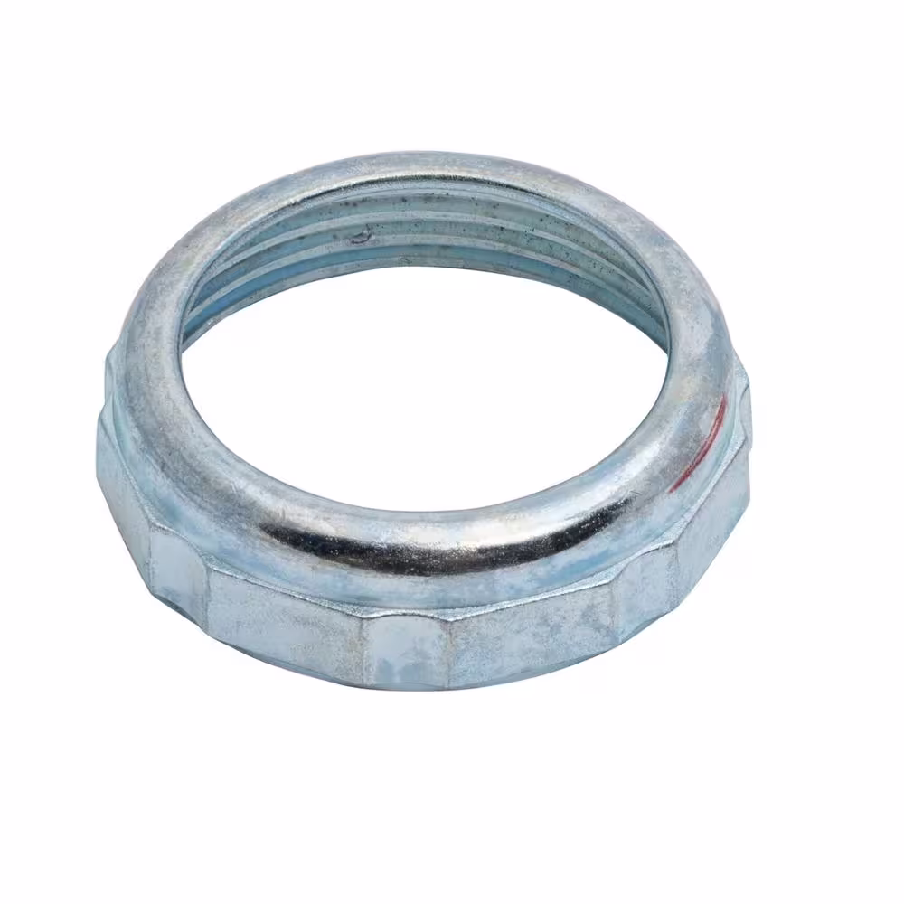 Oatey 1-1/4 in. Sink Drain Pipe Zinc Slip-Joint Nut with Rubber Reducing Washer