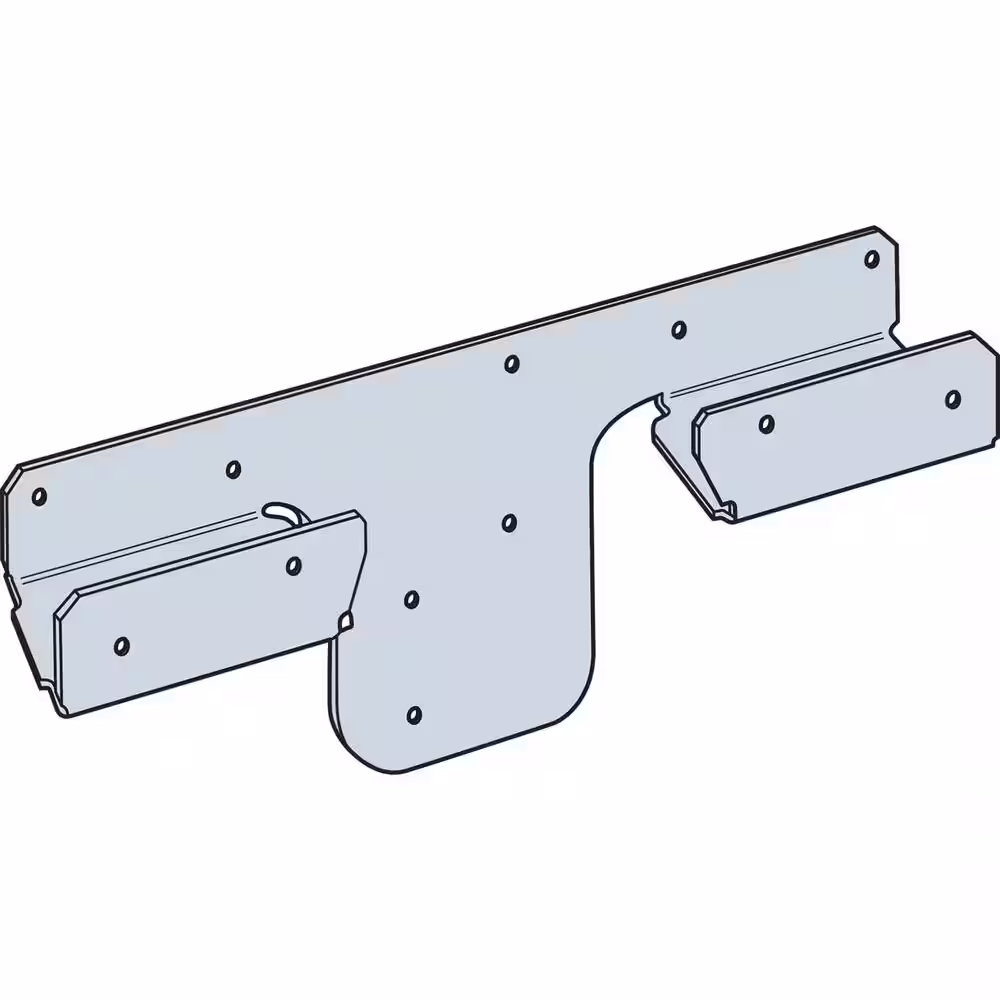 Simpson Strong-Tie RTF 18-Gauge ZMAX Galvanized Rigid Tie Flat for 2x Nominal Lumber