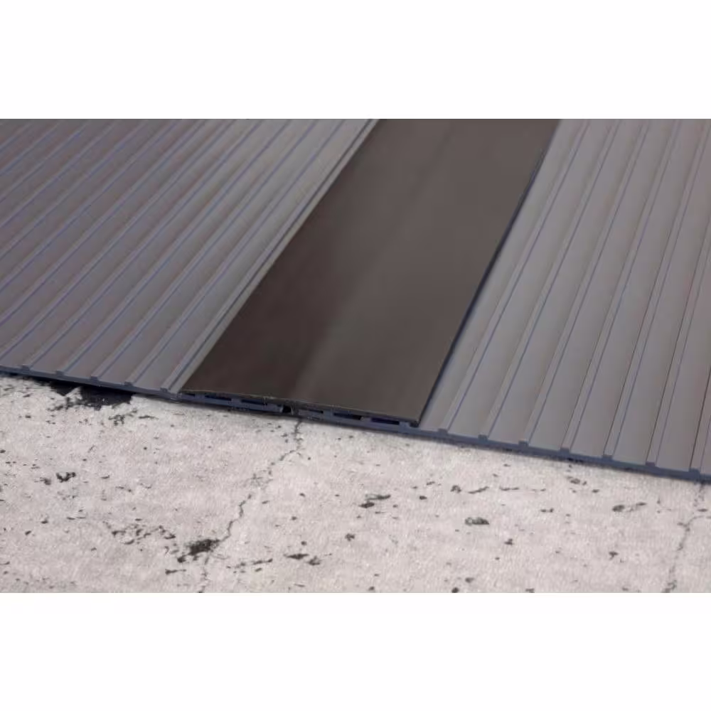G-Floor 25 ft. Length Midnight Black Mat Center Trim