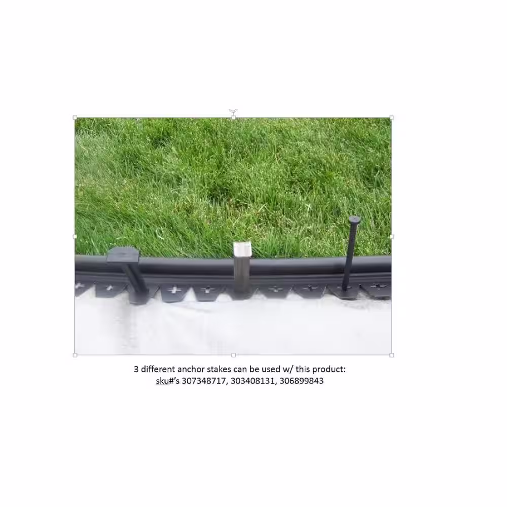 VALLEY VIEW Easy Diamond Edging No Dig-20 feet