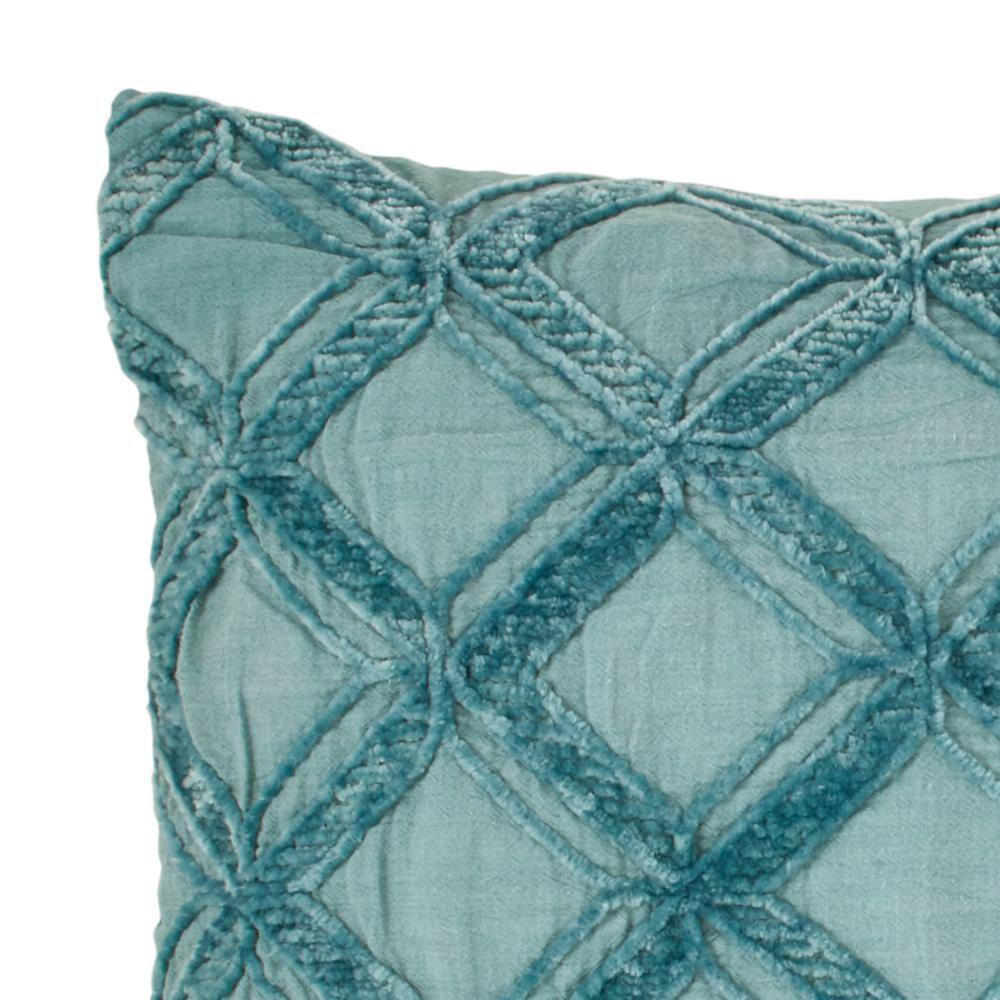 Tommy Bahama Chenille Diamond Cotton Decorative Pillow