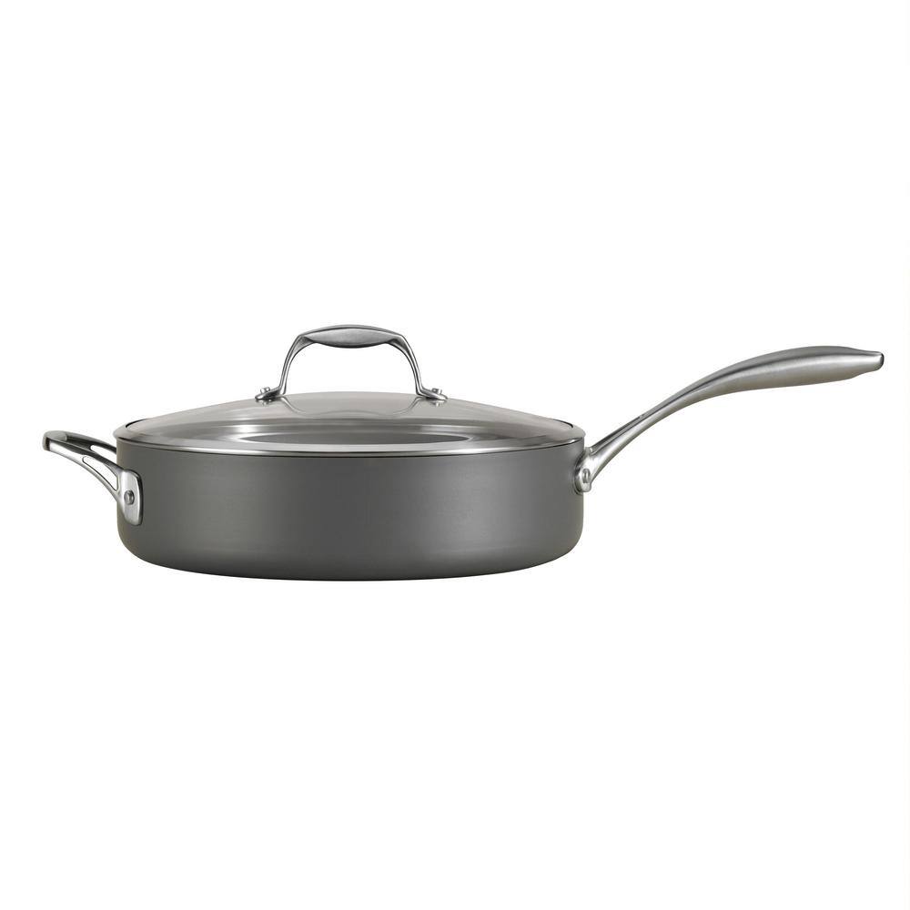 Tramontina 5.5 qt. Hard-Anodized Aluminum Nonstick Covered Deep Saute Pan