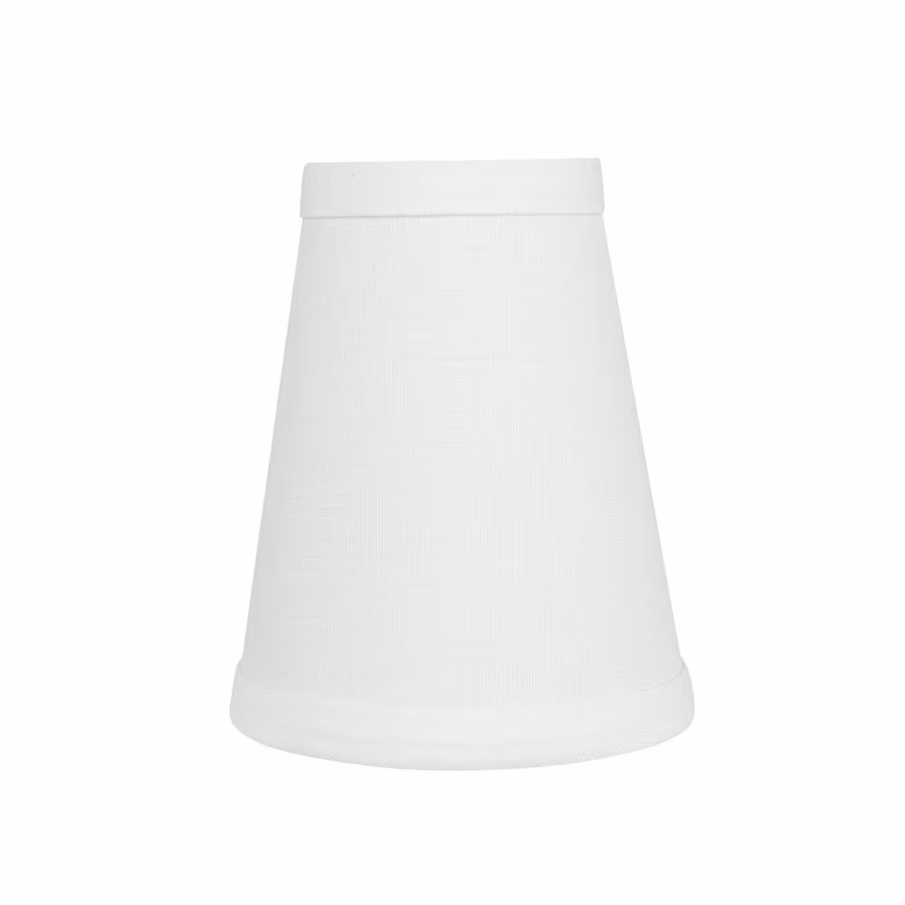 Aspen Creative Corporation 4 in. x 5 in. Off White Hardback Empire Lamp Shade (6-Pack)