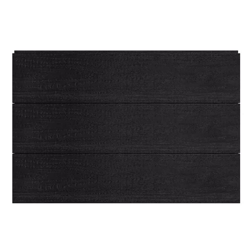 NewTechWood All Weather System 5.5 in. x 72 in. Composite Siding Board in Shou Sugi Ban
